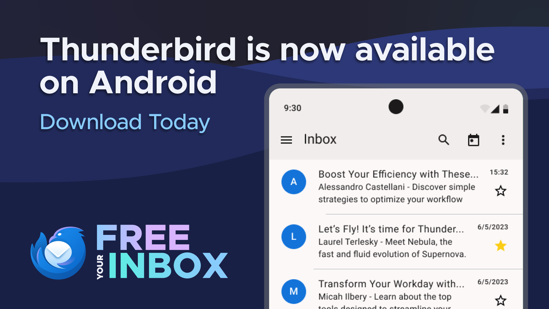 Thunderbird for Android Goes Live