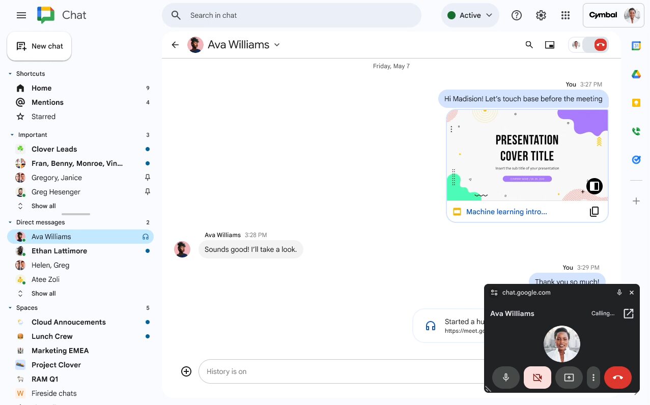 Google Takes Page From Slack and Teams, Introduces ‘Huddles’ in Google Chat