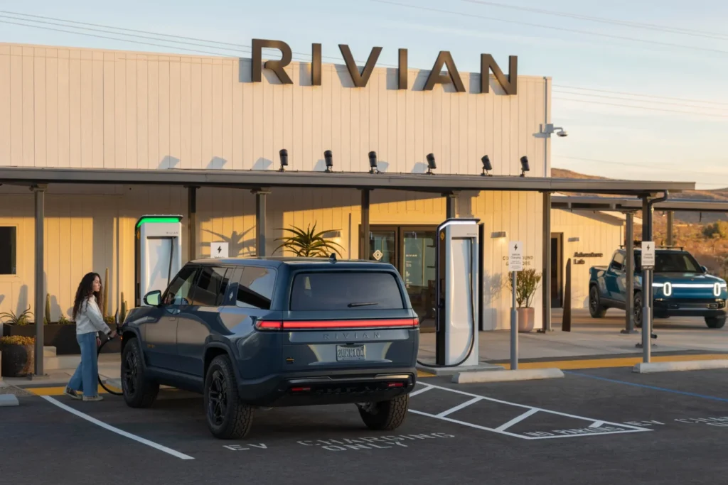 Rivian’s Opens Its Charging Network to All